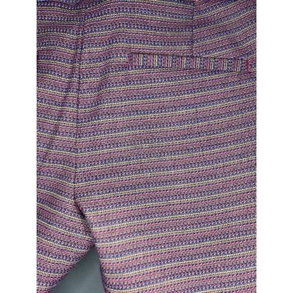 Ann Taylor LOFT The Riviera Short Women's 4 Pink Stripe Casual Summer Preppy Mod - Picture 3 of 14
